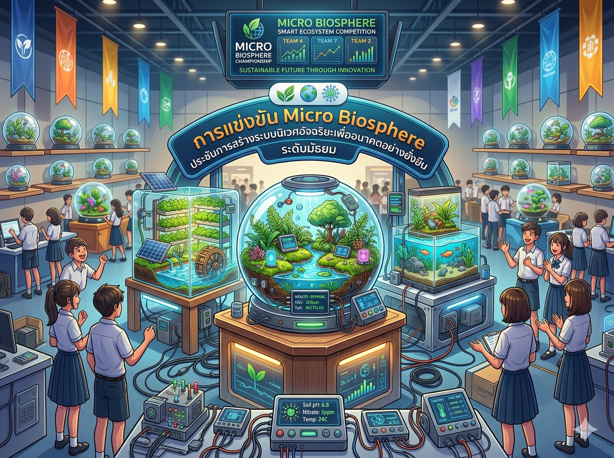 แข่งขัน Micro Biosphere